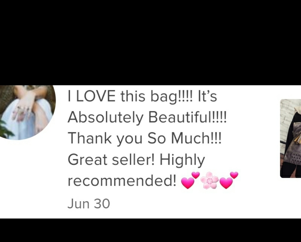 💕HP💕1 Left ❣️New boutique vintage look vegan suede studded bag - Picture 14 of 14